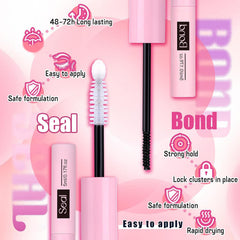 Liaison et scellant FANXITON pour fixation durable des cils