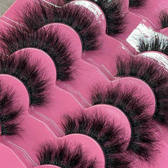 Fanxiton cils mink 8D, texture soie pour douceur