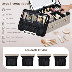 Organisateur Faquenc maquantillage détachable pour rangement personnalisé