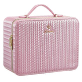 Faquenc Trousse maquillage avec miroir LED 11-4 pouces pratique en voyage