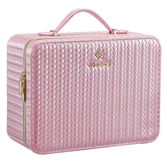 Faquenc Trousse maquillage avec miroir LED 11-4 pouces pratique en voyage