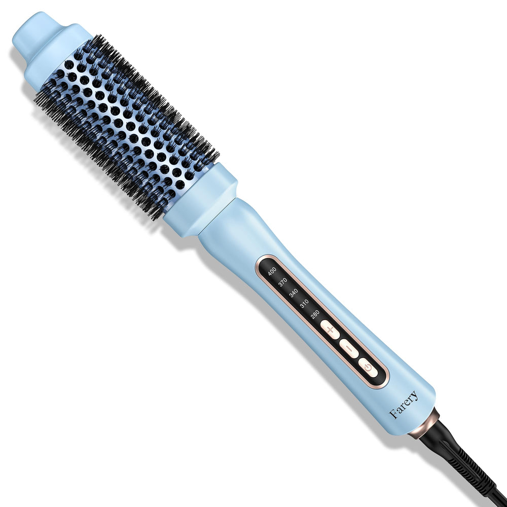 Brosse thermique Farery avec barillet 1,5 pouce prête pour des finitions rapides et lisses.