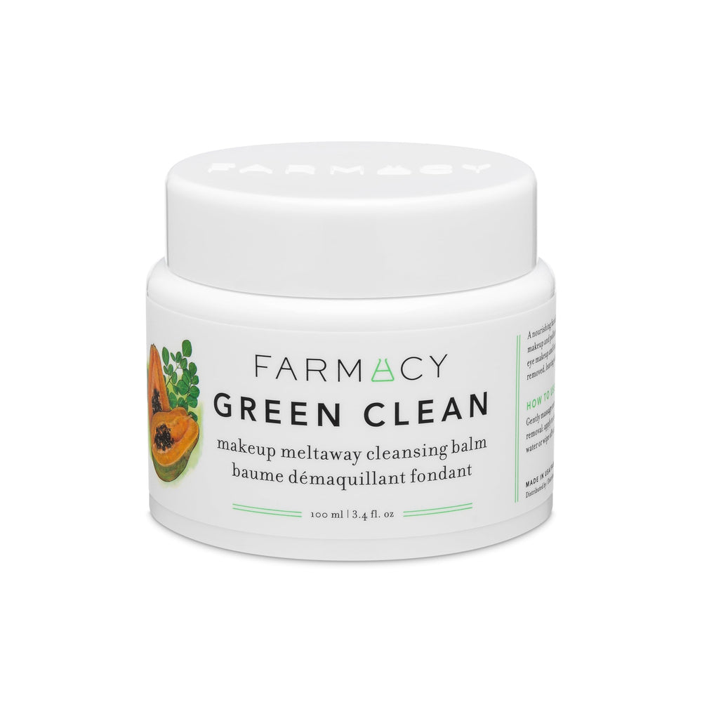 Farmacy Green Clean en flacon, démaquillage efficace du maquillage résistant à l'eau