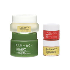 Farmacy Favorites emballage kit voyage pour routine nomade.