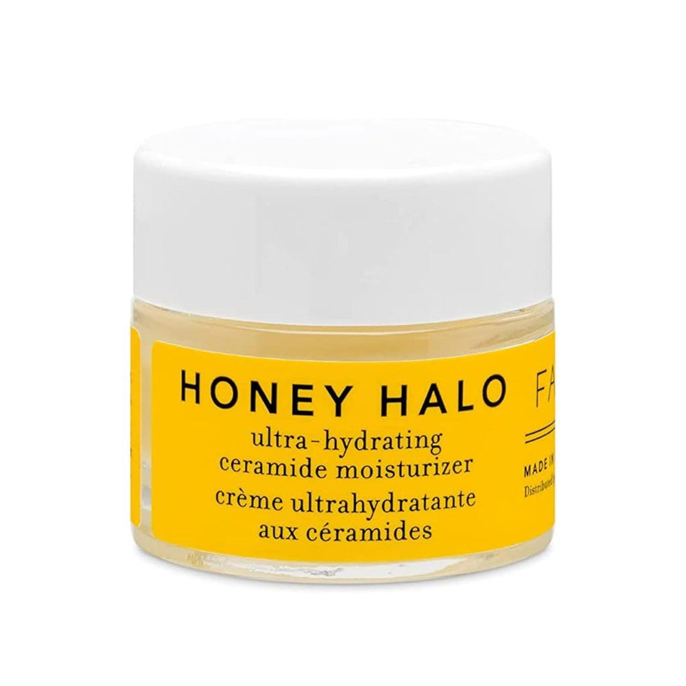 Farmacy Honey Halo: crème visage ceramides, hydratation intense pour peau sèche.
