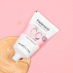 FARMASi CC Crème: application rapide sur la peau.