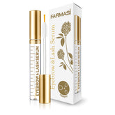 Flacon du sérum FARMASi pour sourcils et cils, potentiel renforcement et longueur.