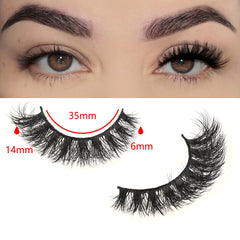 FARRED cils volumineux bande souple offrant confort toute la journée.