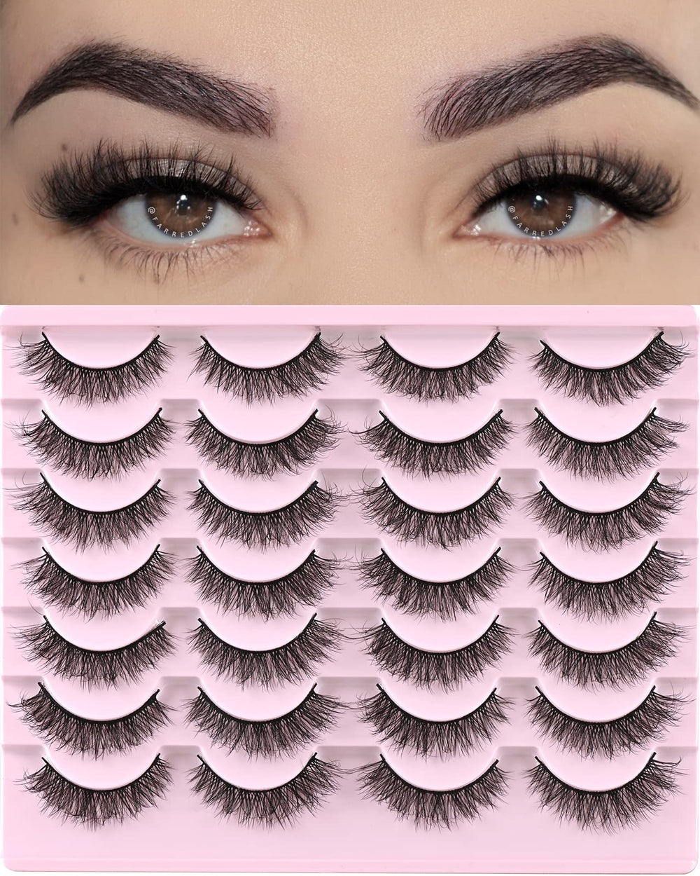 Cils FARRED F1 : boîte 14 paires pour un regard éclairé