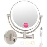 Miroir fascinate 30x/1x pour maquillage précis et détails nets