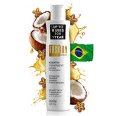 Fashion Gold, bouteille-keratine: hydratation durable et lissage.