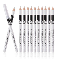 Fashionwu crayon fard yeux blanc professionnel – application durable et net pour un regard lumineux.