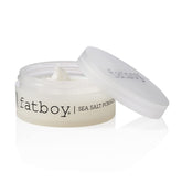 Fatboy Hair pomade sel de mer bouteille prête à l’application.