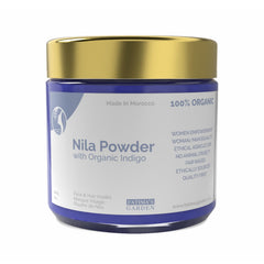 Poudre Nila pure Fatima's Garden, idéale pour une routine beauté naturelle.