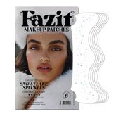 Patchs Fazit flocons de neige pour un éclat subtil et résistant à l'eau.