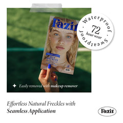 Patchs Fazit – accessoire pailleté bleu pour vos looks festifs.