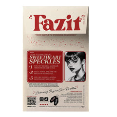 Fazit Sweetheart Speckles patch application demonstrates easy skin fit
