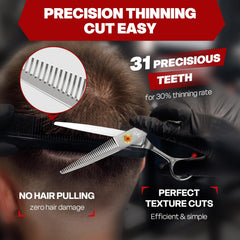 Manche ergonomique Fcoget pour un confort durable lors de sessions prolongées.