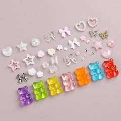 Charms Fcozpjk 3D Papillons : touche légère pour des décorations d’ongles aériennes