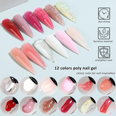 Formes duales Fcozpjk facilitant l’extension et le design des ongles