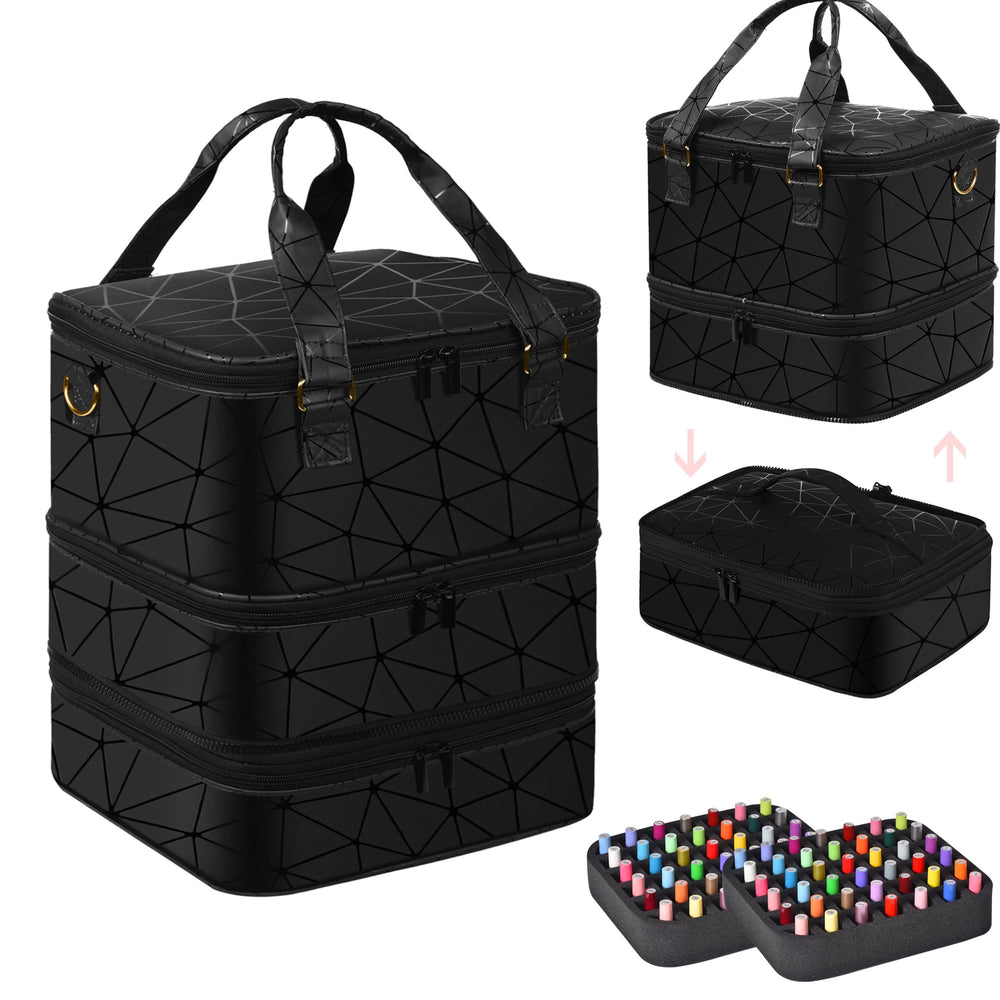 FCQQYWZ grand organisateur vernis 84 bouteilles, rangement optimal pour manucure.