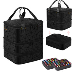 FCQQYWZ grand organisateur vernis 84 bouteilles, rangement optimal pour manucure.