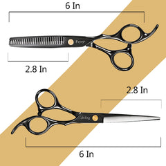Fcysy ciseaux texturisation cheveux pour affiner les mèches sans abîmer