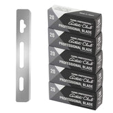 Lames Feather Artist Club Pro, pack de 20, précision accrue pour le rasage