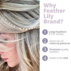 Feather Lily plumes-resistantes-chaleur-400deg: style durable et chaleur maîtrisée.