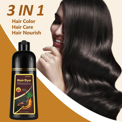 Bouteille Fedulili shampoing couleur thé noir 500 ml, pratique et économique.