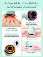 FEEJOY Aspiration reglable 12 niveaux pour tout le corps