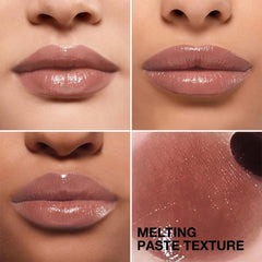 FeiCuiYun-echantillon-teinte-miel: texture légère qui glisse sans effort