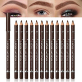 FeiCuiYun ensemble crayons sourcils bois brun dur pour une tenue naturelle