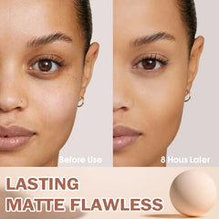 FeiCuiYun poudre-finition-naturelle-matte pour teint discret et durable