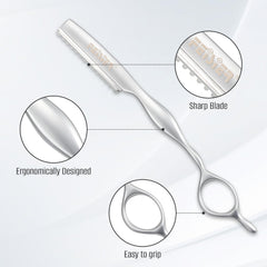 FEISIER lames-remplacables-10-pieces, remplacement rapide pour une utilisation continue.