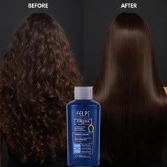 Préparation macadamia Felps Omega Zero Resistance, pour nourrir et lisser les cheveux.