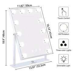 Contrôle tactile FENCHILIN pour ajuster la luminosité facilement.