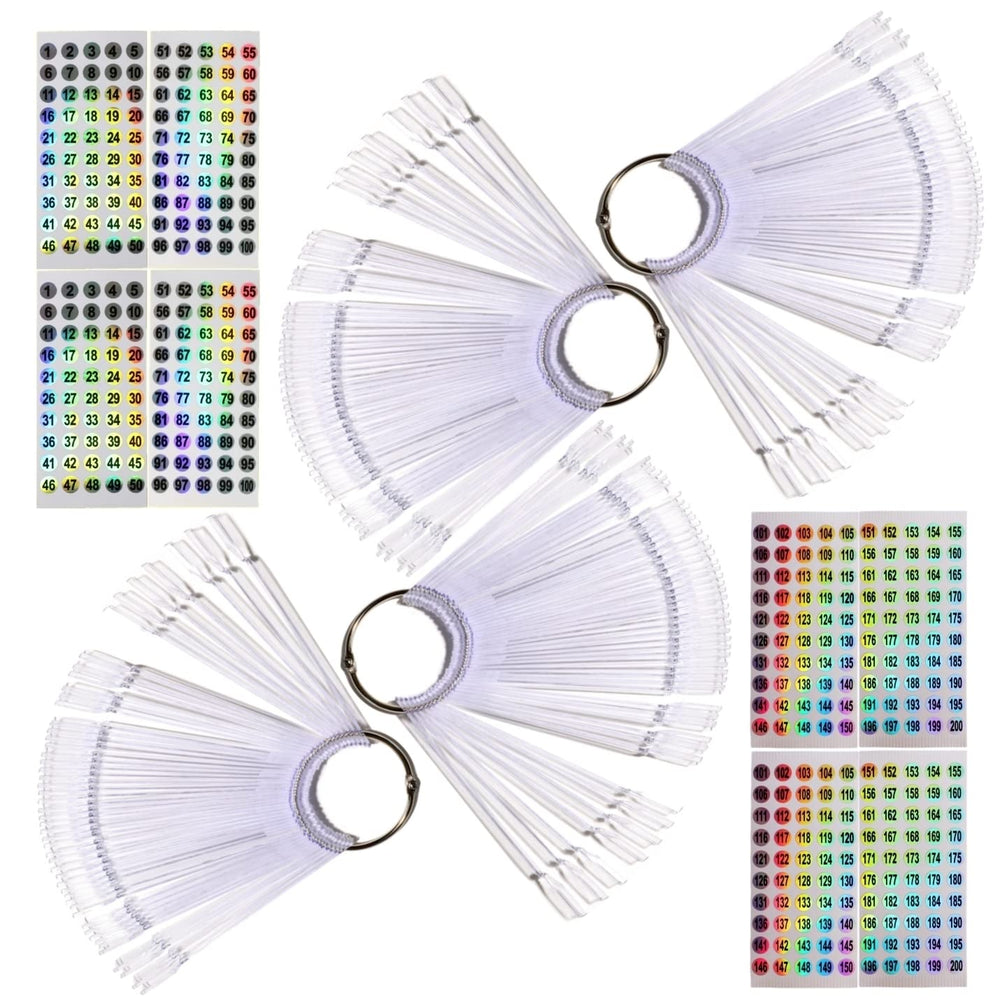 FENKON échantillons vernis affichage transparent pour votre collection