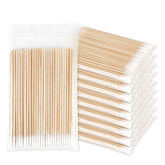 Fenshine cotons-tiges en bois à pointe pour un démaquillage précis.