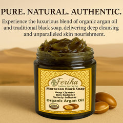 Feriha huile d’argane – nourrissante et hydratante pour peau souple.
