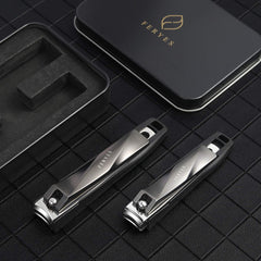 FERYES ciseaux à ongles en acier inoxydable, durable et facile à nettoyer.