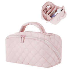 Festivalment pochette maquillage, ouverture 180°, accès rapide à tous vos produits.
