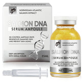 Feulover Sérum ADN Saumon bouteille: boost potentiel de collagène et absorption accrue.