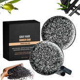 F FENG PEI gray hair reverse bar soap for subtle gray coverage and color renewal.