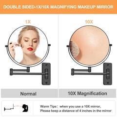Miroir FFowcye avec rotation à 360° pour ajuster l’angle rapidement.
