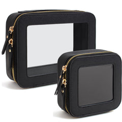 Pochette FFpaw transparente grand format facilite la visibilité et le choix des produits en voyage.