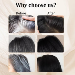 FHH solution 2-en-1 pour coloration et couverture instantanée.