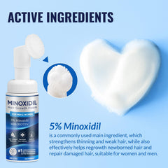 Figtorus Mousse Minoxidil : formule 5% enrichie en Biotine.