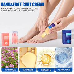 Fintaps Creme-pieds hydratation rapide: pénètre vite et laisse la peau douce.