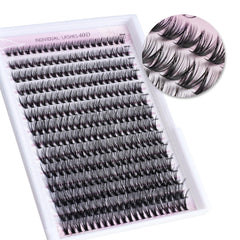 Emballage FinyDreamy de cils individuels 40D pour recharge pratique.